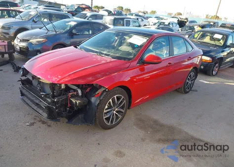 2025 Volkswagen Jetta 1.5T Se z USA, uszkodzony, nr VIN 3VW7X7BU1SM063804